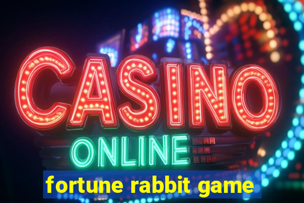 fortune rabbit game